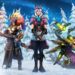 heroes in the snow in Dota 2