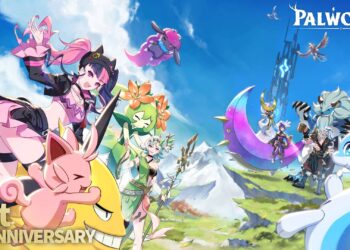 Palworld First Anniversary Art