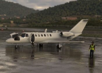 Microsoft Flight Simulator Cessna Citation CJ3+ (1)