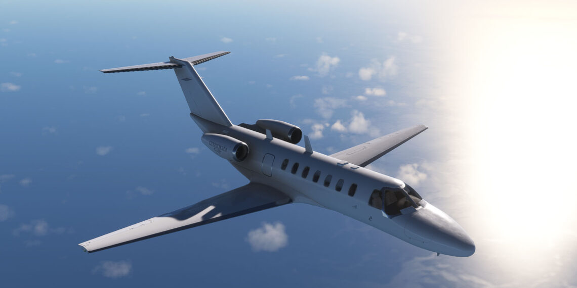 Microsoft Flight Simulator Cessna CJ3+