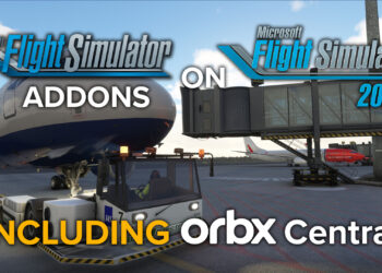 MSFS addons on Microsoft Flight Simulator 2024 including Orbx Central