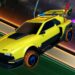 Rocket League yellow car