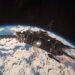 Star Citizen Flying a Drake Corsair Over Bloom