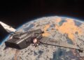 Drake Corsair Over Bloom in Pyro in Star Ctizen
