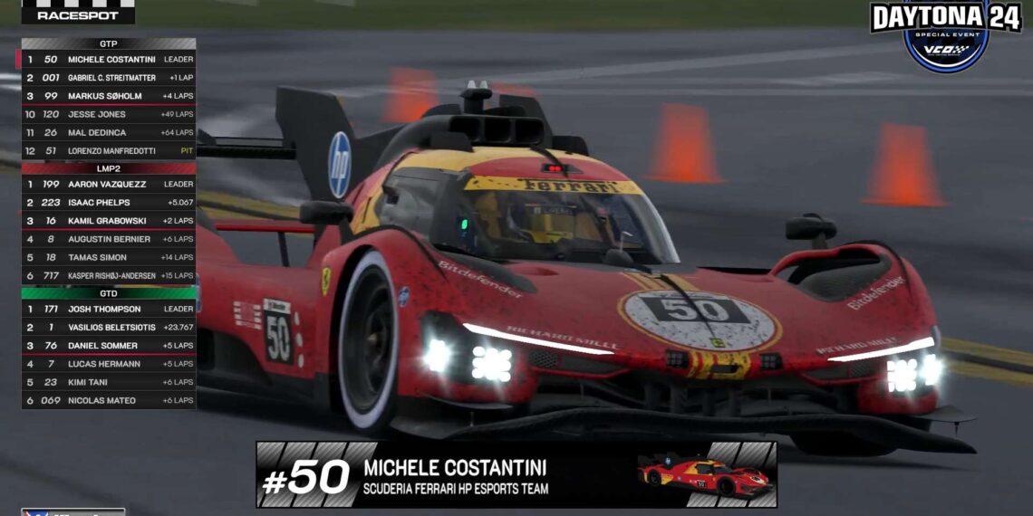 Ferrari Wins Daytona 24 iRacing