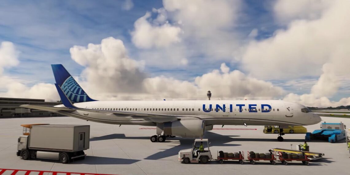 Microsoft Flight Simulator 757