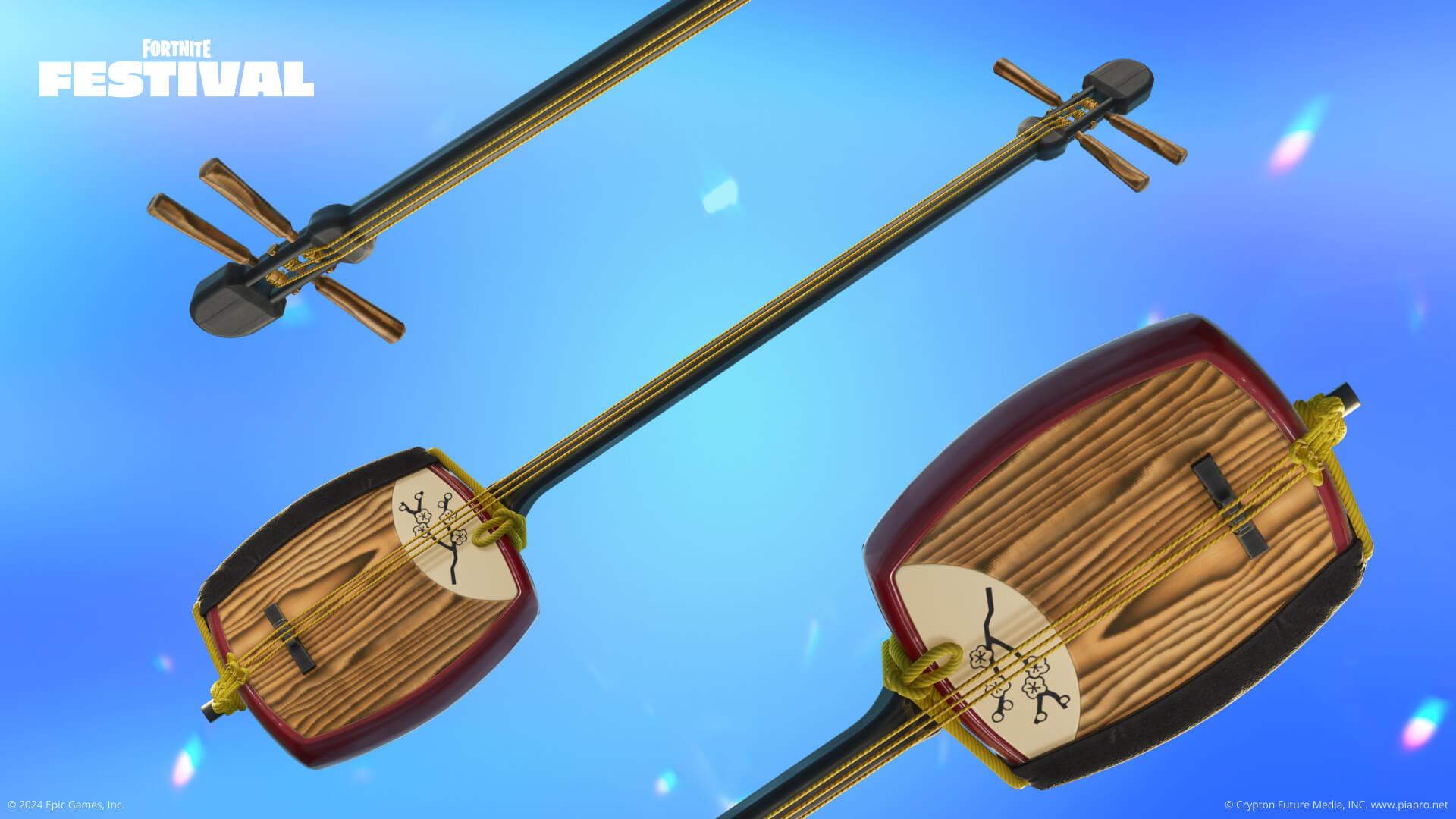 Shamisen Electric Bass Fortnite