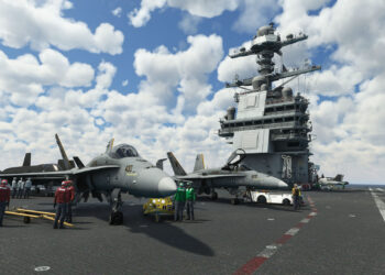 Microsoft Flight Simulator Supercarrier