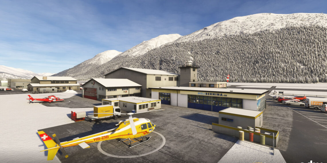 Microsoft Flight Simulator Samedan