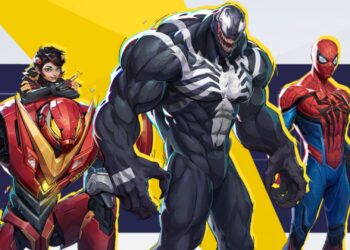 Peni Parker, Venom, and Spider-Man Marvel Rivals