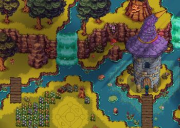 landscape in Dreaming Isles