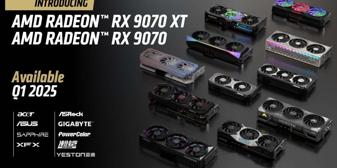 AMD Radeon RX 9070 Graphics Cards and FSR 4 Announced at CES 2025