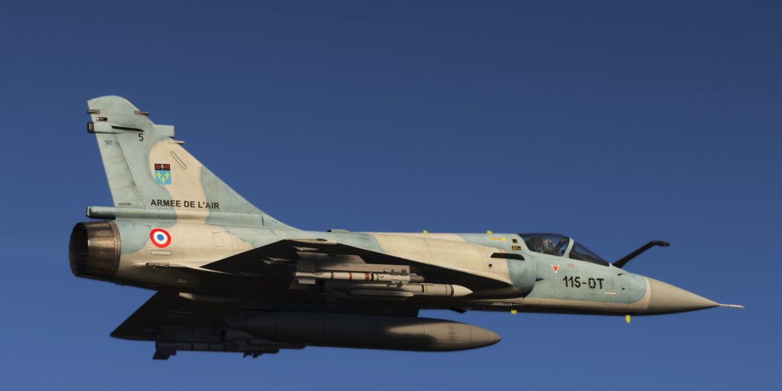 Microsoft Flight simulator Mirage 2000c