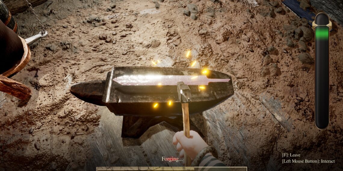 Blacksmith Simulator Prologue Released for Free on Steam Weeks Ahead of Full Release