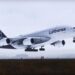 An Airbus A380 in Microsoft Flight Simulator captured With ChasePlane