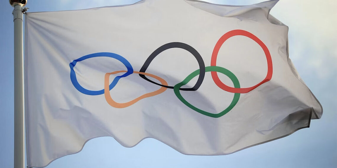 Olympic Games Flag