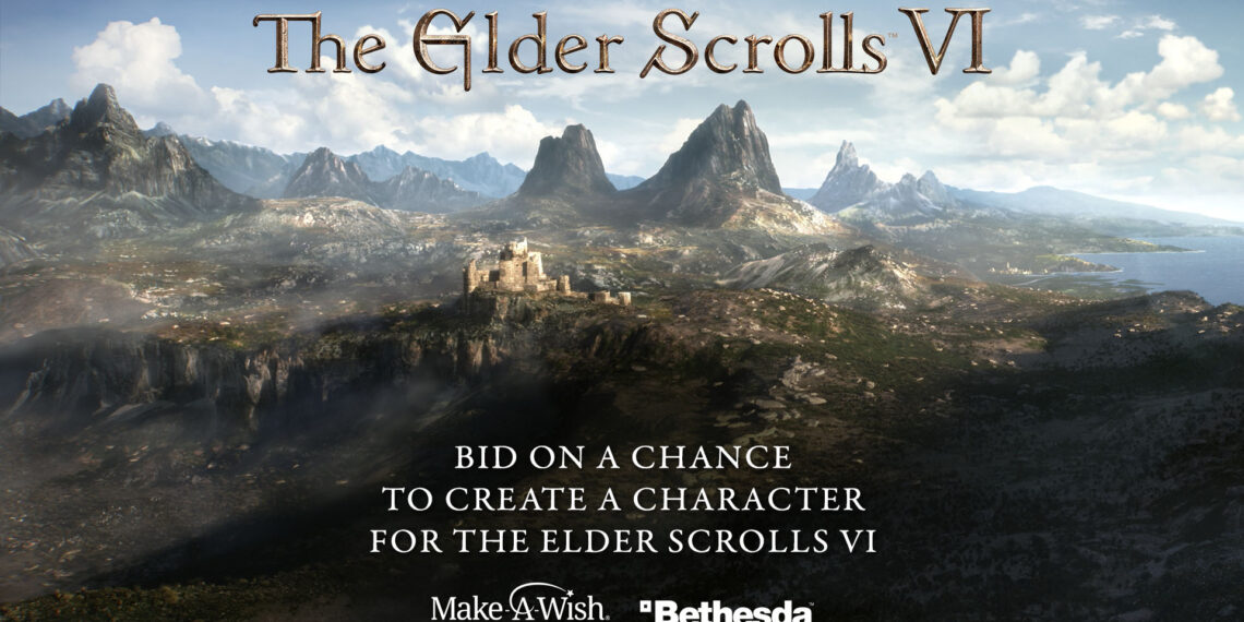 The Elder Scrolls 6 Make a Wish Auction Ad