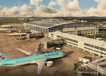 Microsoft Flight Simulator 2024 Brisbane Airport v2 by Orbx