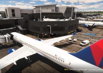Atlanta Airport by Orbx in Microsoft Flight Simulator