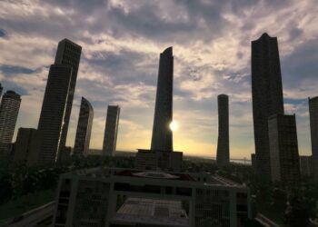 China Region Pack for Cities: Skylines 2 skyscrapers