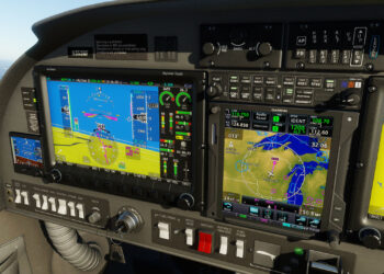 TDS GTNXi on Da20 in X-Plane