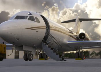 Microsoft Flight Simulator F28 v2