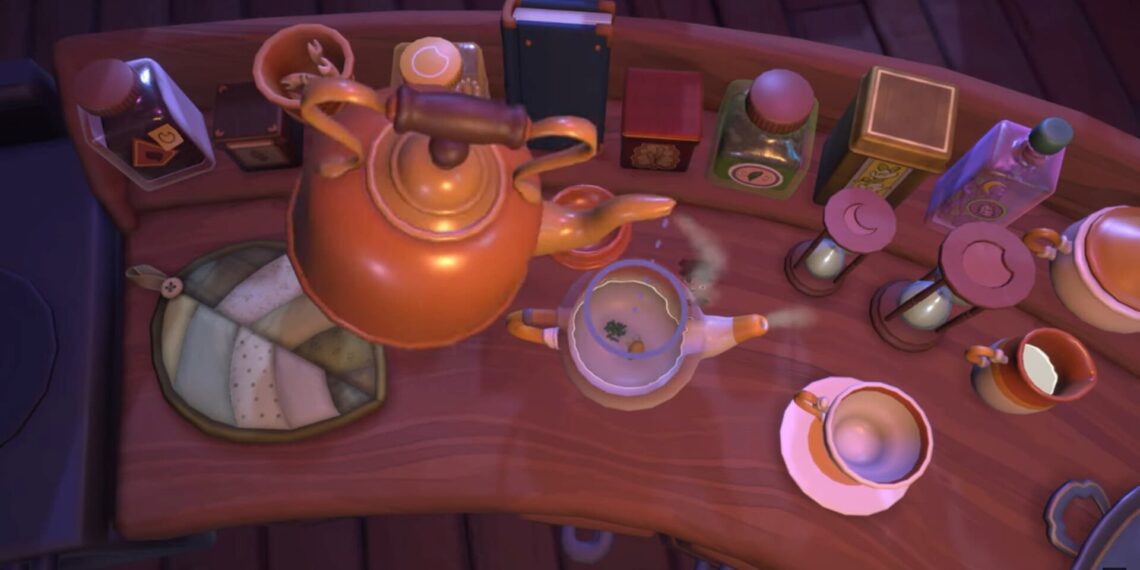 Loose Leaf A Tea Witch Simulator tea pot