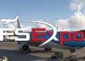 FlightSimExpo Logo on Airbus A330 with KLM Livery