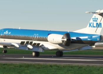 Microsoft Flight Simulator 2024 Fokker F100