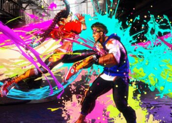 Kimberly fighting in Street Fighter 6