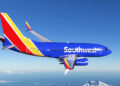 ChasePlane in Microsoft Flight Simulator 737 in Southwest livery