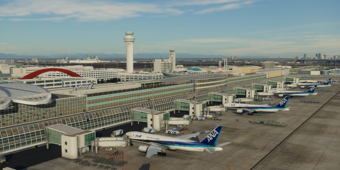 X-Plane Tokyo Haneda