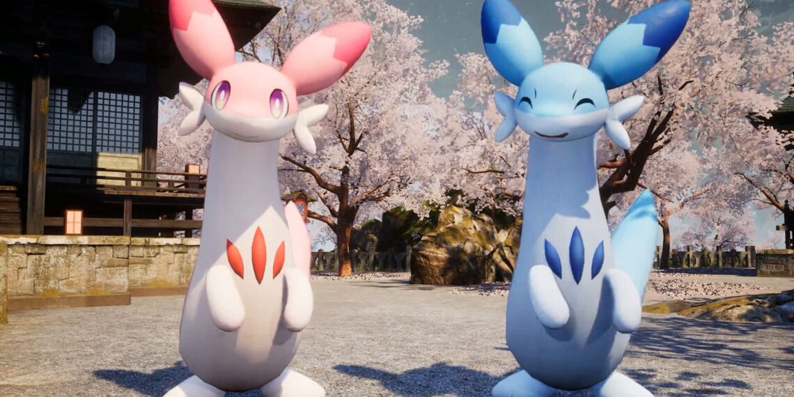 two Chillet in Palworld