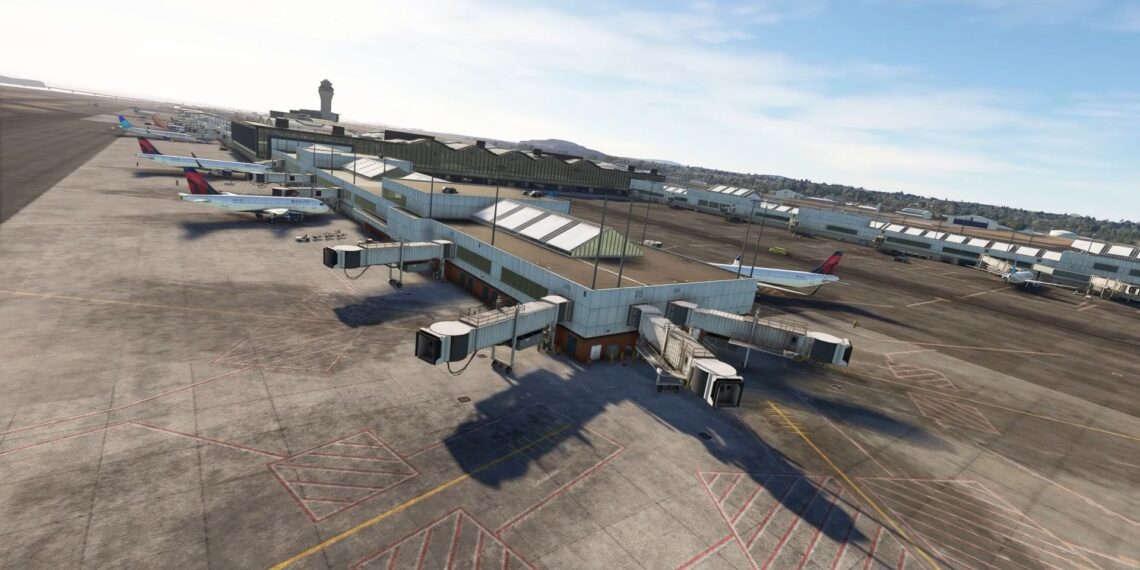 Microsoft Flight Simulator Portland Airport