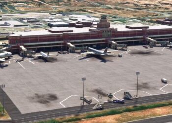 Allama Iqbal Airport in Microsoft Flight Simulator