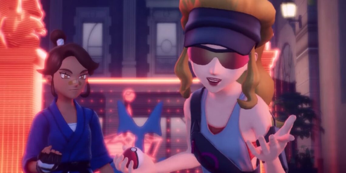 two trainers in Pokemon Legends Z-A