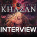 The First Berserker: Khazan key art showcasing Khazan with the game's logo and "interview"