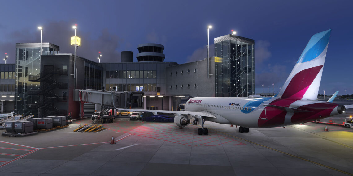 Microsoft Flight Simulator Dusseldorf Airport