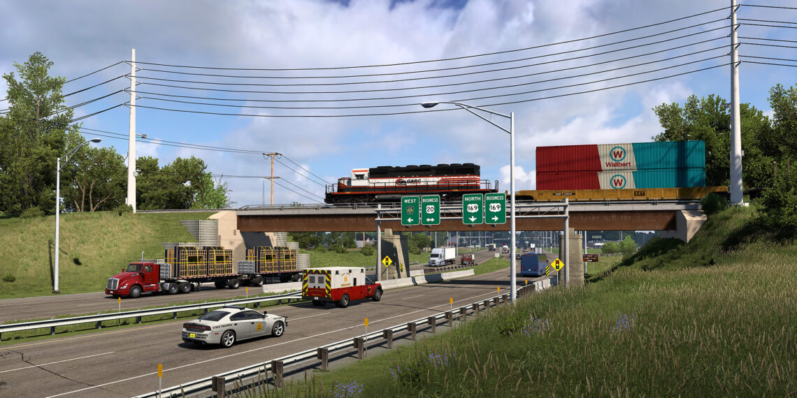 American Truck Simulator Iowa Road Network