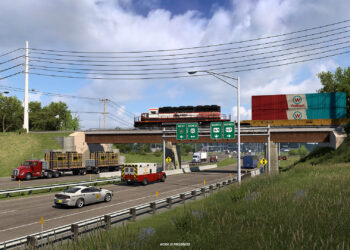 American Truck Simulator Iowa Road Network