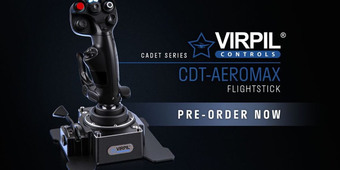 Virpil CDT Aeromax Flight Stick
