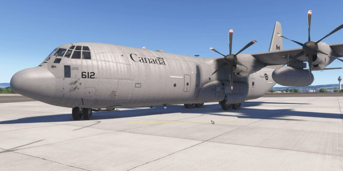 Microsoft Flight Simulator 2024 C-130 Hercules Dirty Thirty Blackbird Simulations