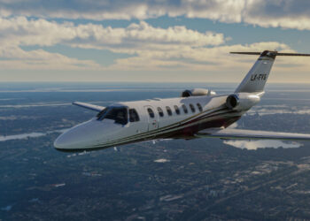 Microsoft Flight Simulator Cessna Citation CJ3+