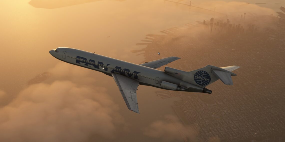 Microsoft Flight Simulator 727 PAX