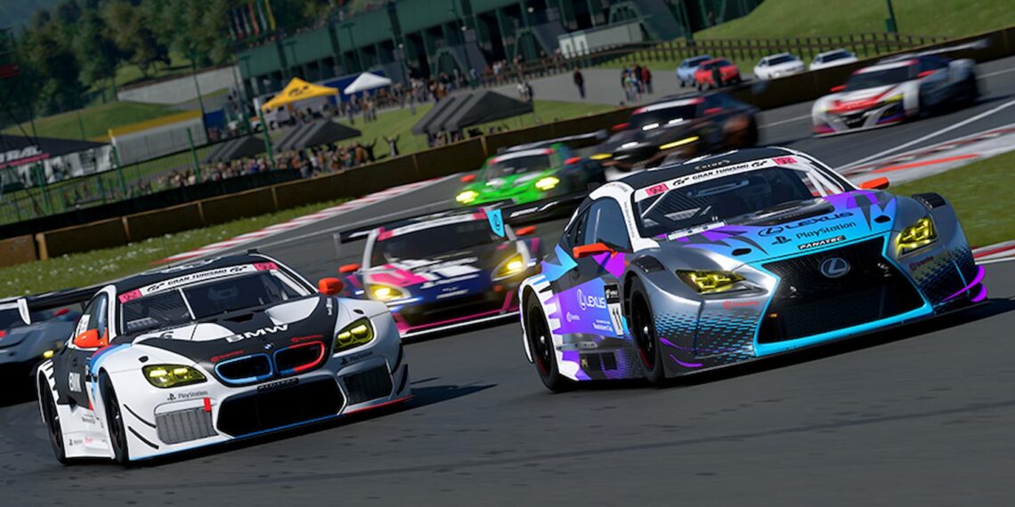 racing in the Gran Turismo World Series