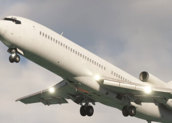 Microsoft Flight Simulator 727