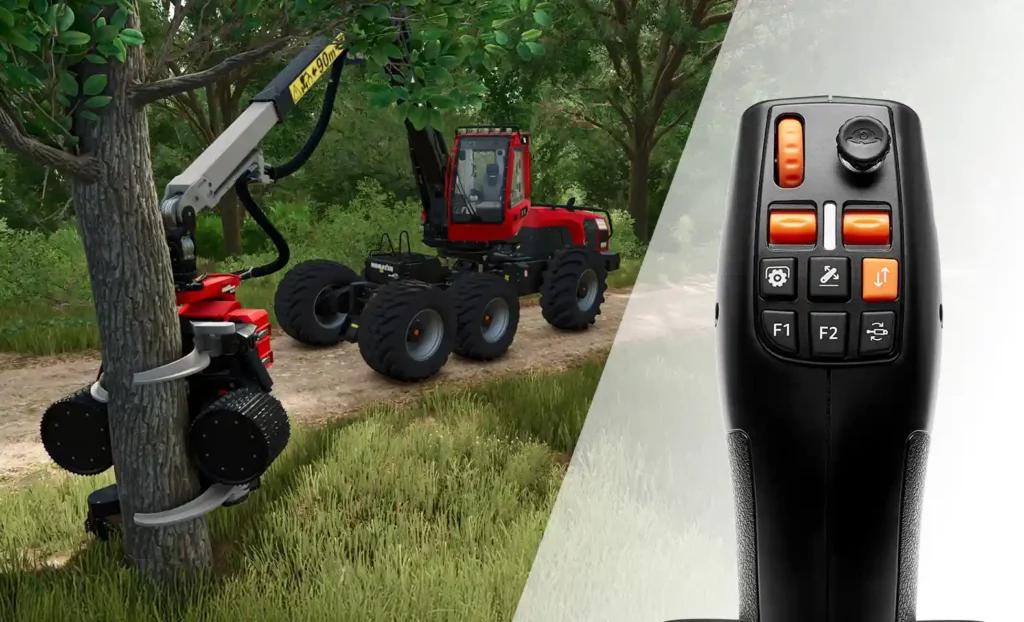 buttons on SimTask FarmStick