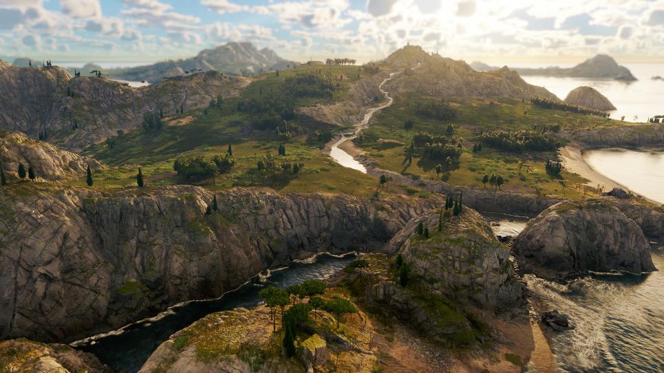 Anno 117: Pax Romana Latium cliffs