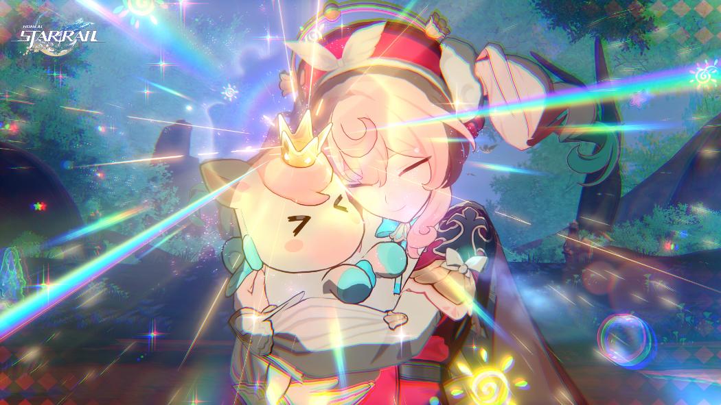 Hyacine and Little Ica Honkai Star Rail