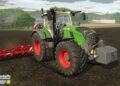 green Fendt tractor Farming Simulator 25